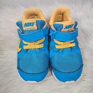 Nike Downshifter 8 Blue Yellow Fade AV6155-400 Toddler Size 8C
